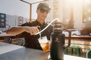 DrinkTanks Stainless Steel Beer Growlers