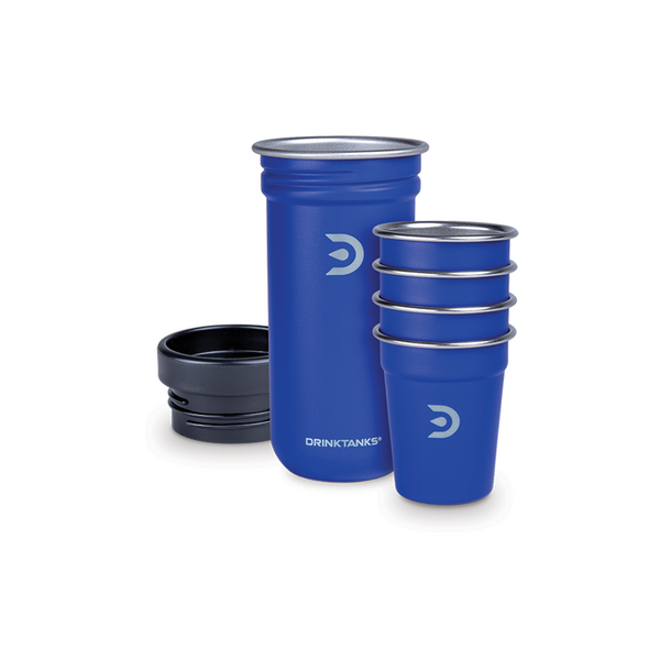 DrinkTanks Shot Glass Set - Blue