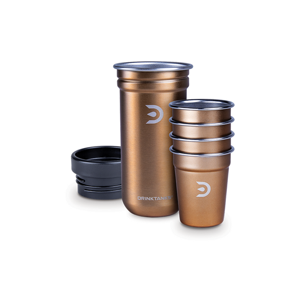 DrinkTanks Shot Glass Set - Copper