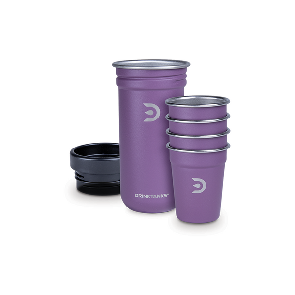 DrinkTanks Shot Glass Set - Lilac