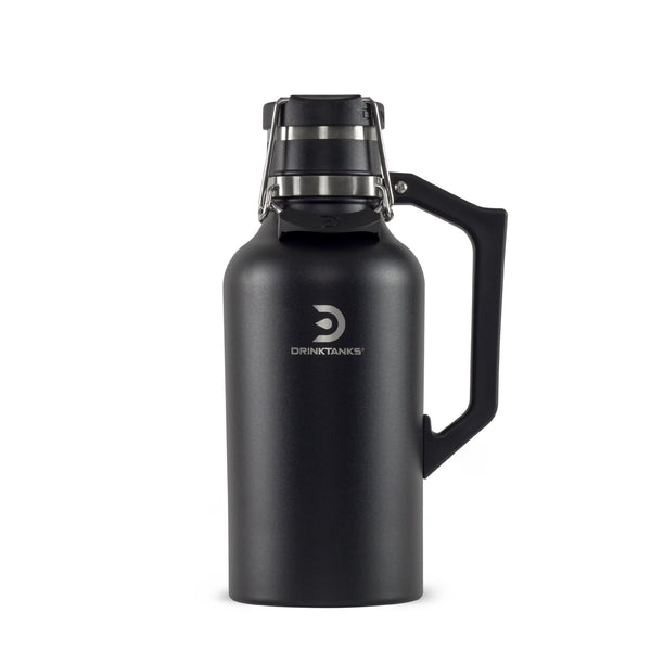 DrinkTanks 64 oz Craft Growler - Obsidian