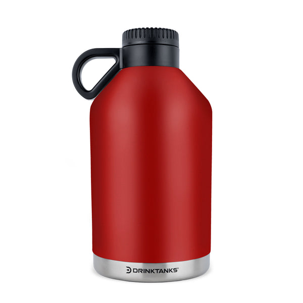 DrinkTanks 64 oz Session Growler - Crimson