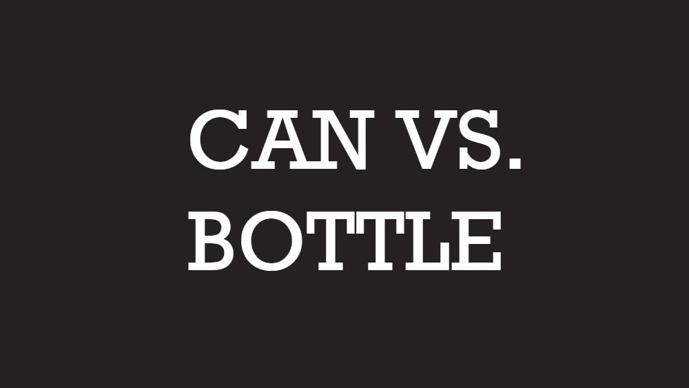 Cans vs. Bottles What’s Really Better for Beer? DrinkTanks DrinkTanks®