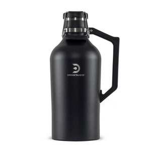 DrinkTanks 128 oz Craft Growler - Obsidian